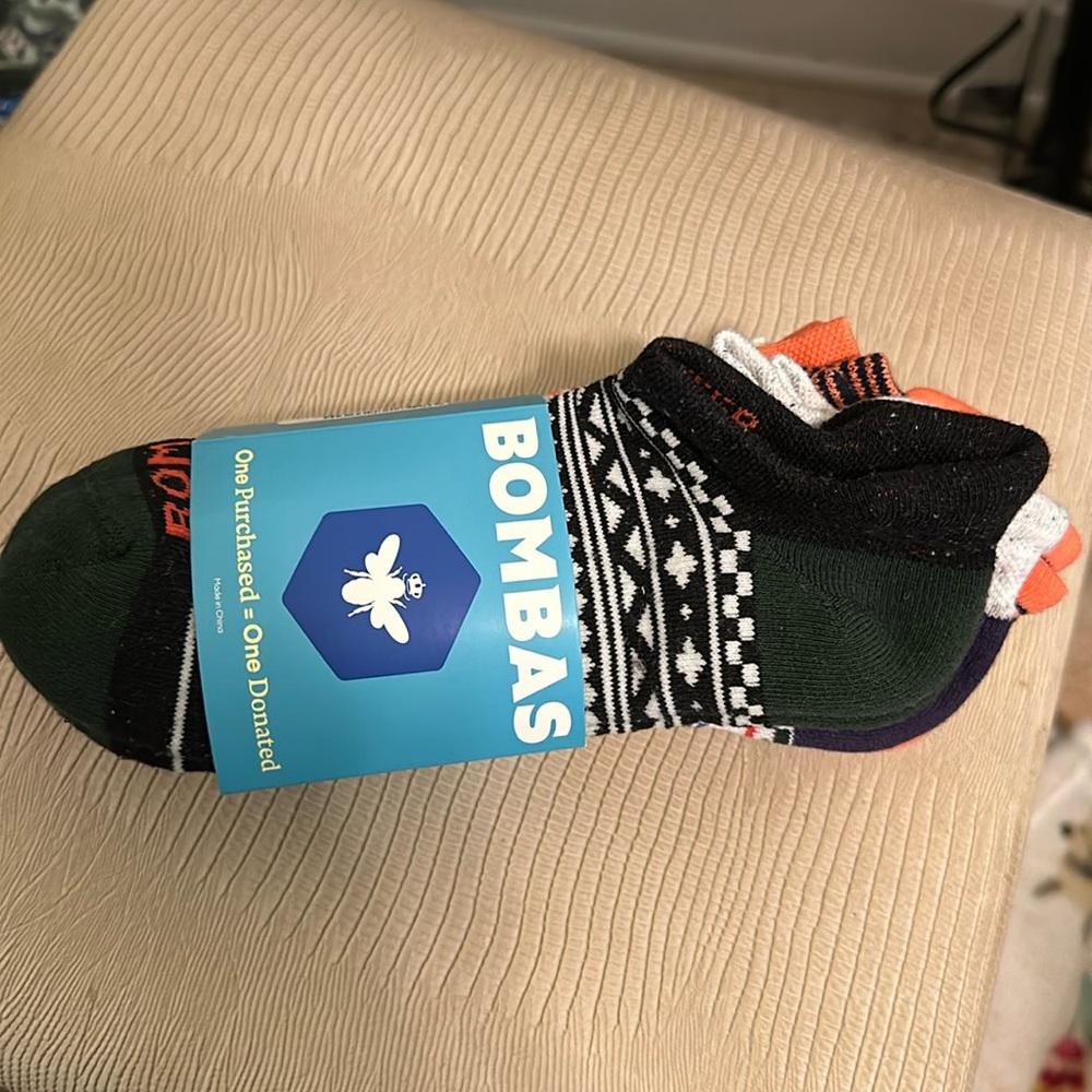 Bombas Socks Set of 6 pairs NWOT